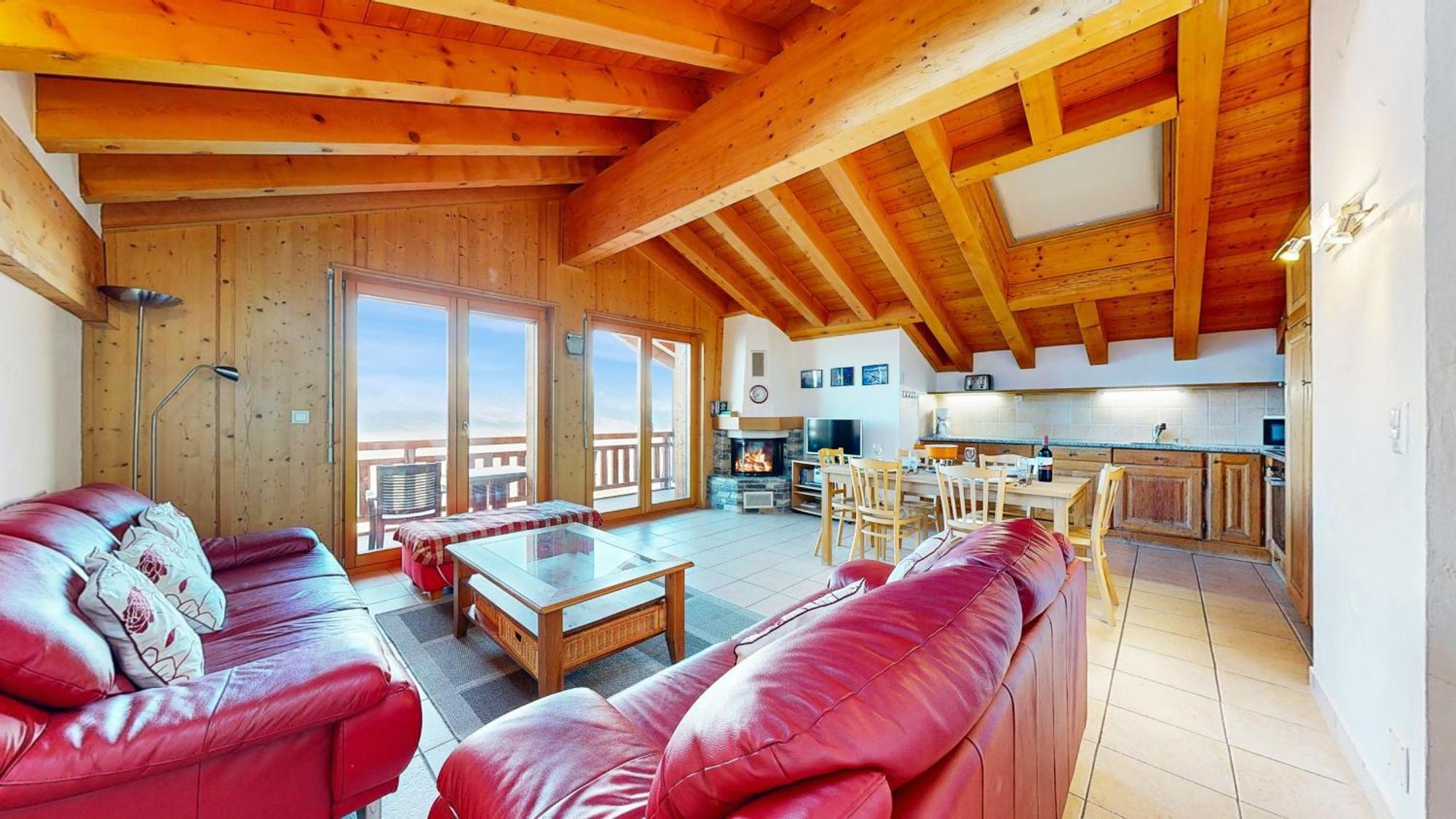 Plein Ciel MOUNTAIN&COSY apartments Veysonnaz Exterior foto