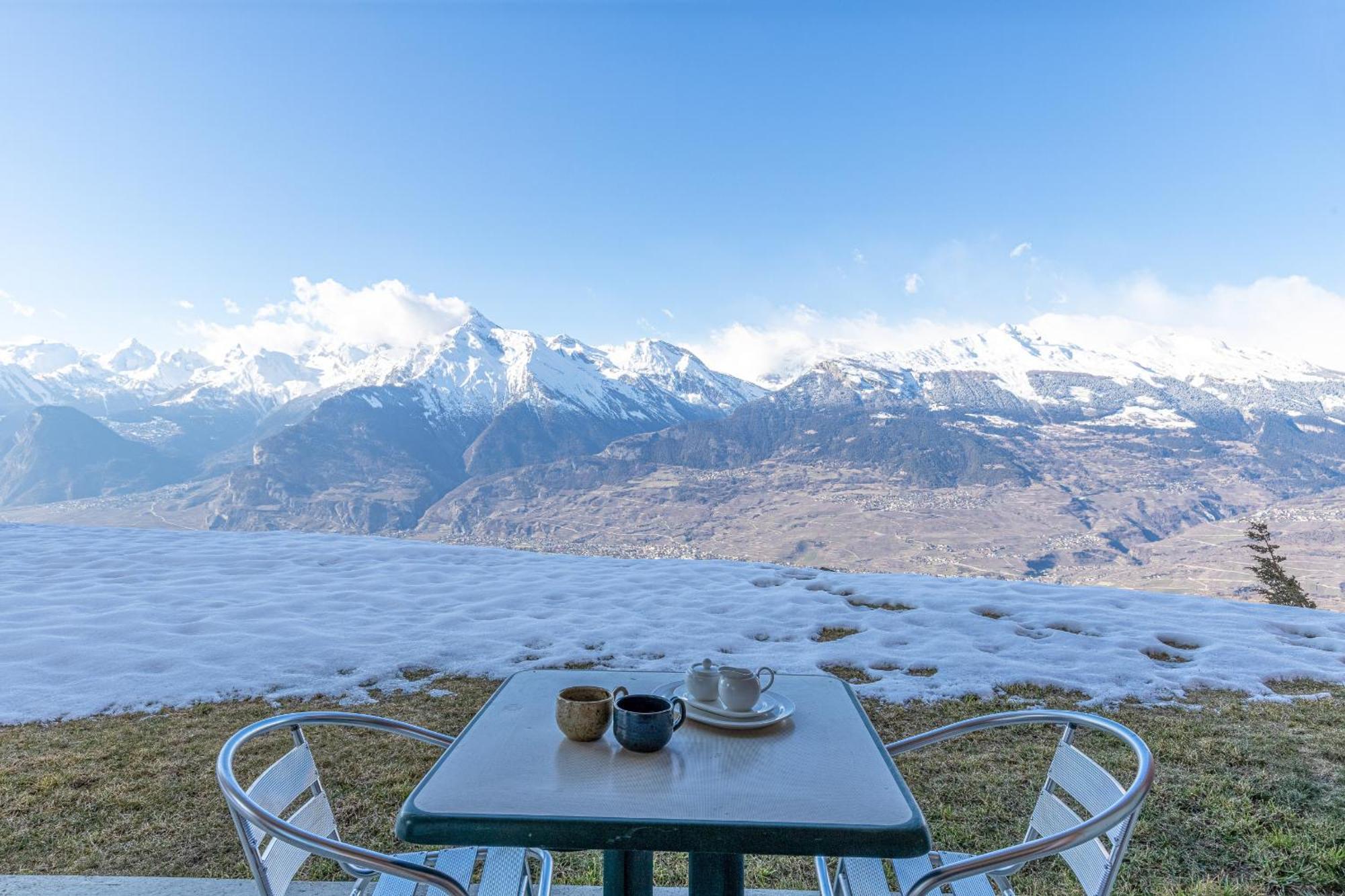 Plein Ciel MOUNTAIN&COSY apartments Veysonnaz Exterior foto